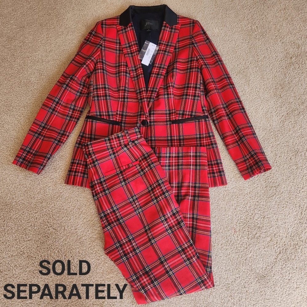 NEW Tartan Plaid Pants-- Cameron cut